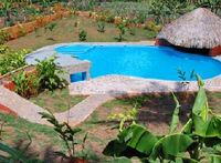 Pool of the Hotel RINCON RUBI - Las Galeras - Dominican Republic